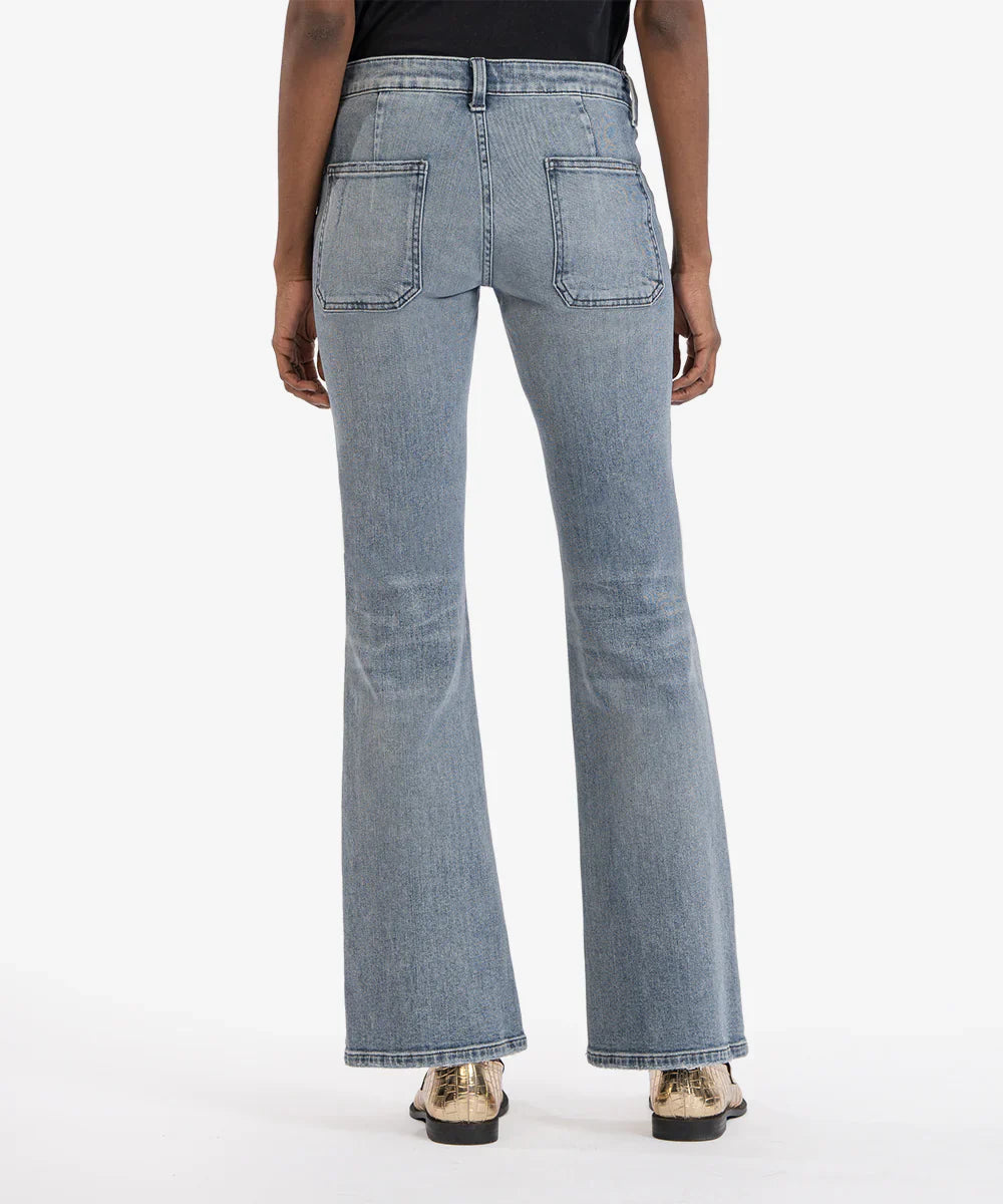 Ana Flare with Patch Pockets