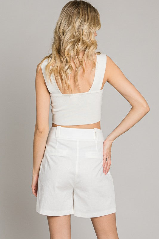 The Essential White Short