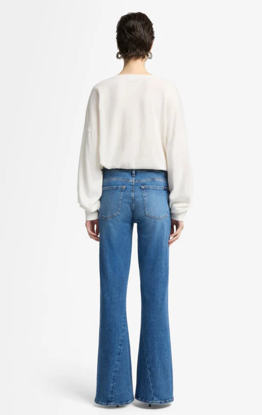 7 For All Mankind Twisted Seam Tailorless Dojo