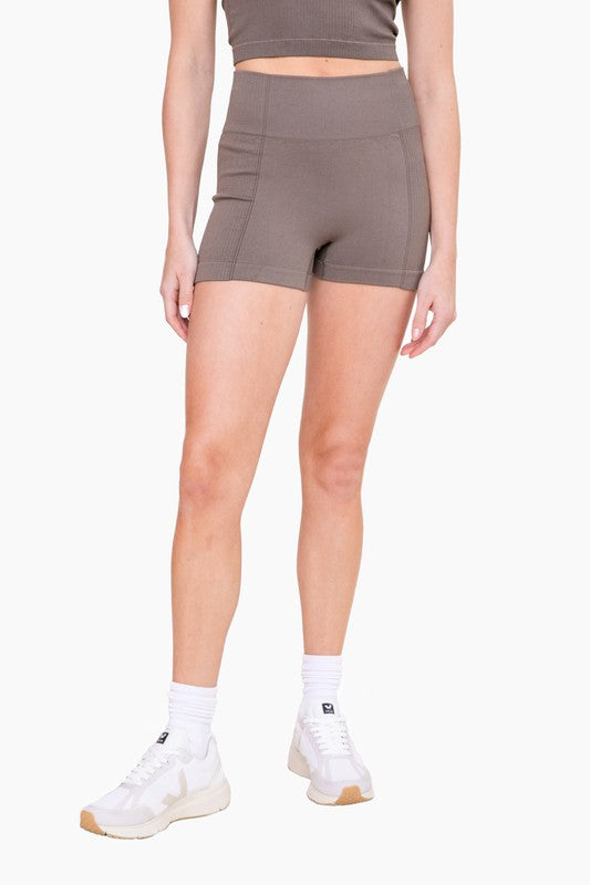 Mantra Yoga Activewear Biker Shorts-LAST ONE