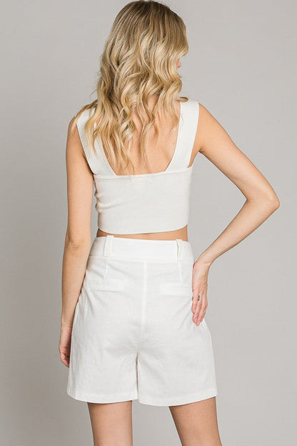 The Essential White Short